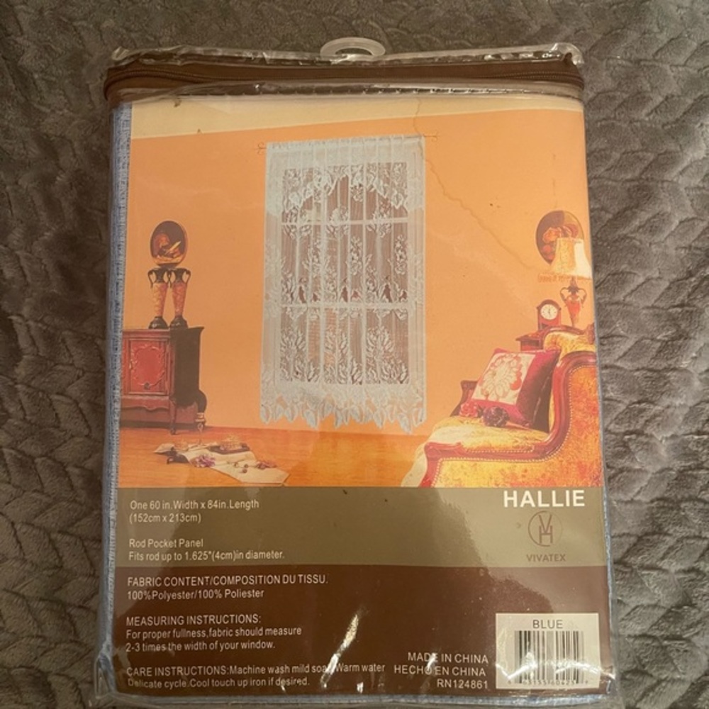 NWOT Blue Panel (Curtain)